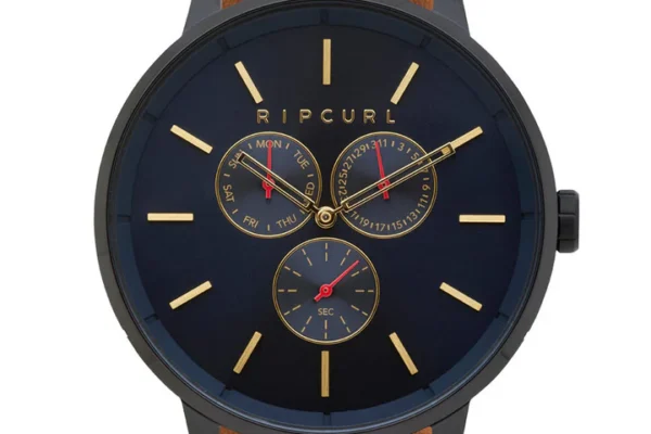 Jam Tangan Detroit Multi Eye Midnight Leather Watch | A3101: Keanggunan dengan Sentuhan Klasik