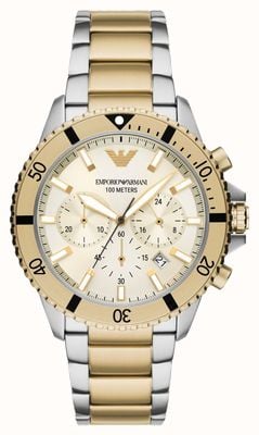 Jam Tangan Chronograph Stainless Steel Two-Tone | AR11362