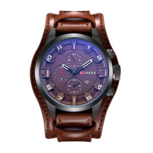 jam-tangan-curren-coffee-brown-leather-pria-model-8225-terbaik