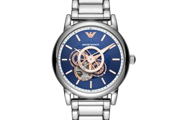 Jam Tangan Otomatis Stainless Steel AR60036, Elegan dan Presisi