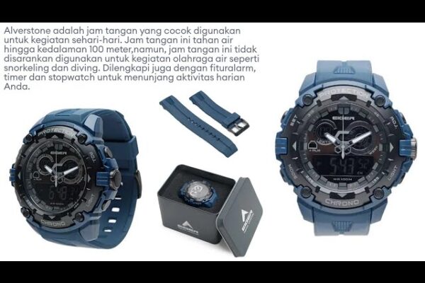 Jam Tanggan EIGER Alverstone: Jam Tangan Sporty dan Elegan