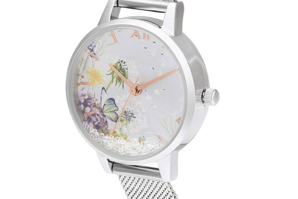 Jam Tangan Mesh Dial Putih Tanggan: Elegan dan Modern