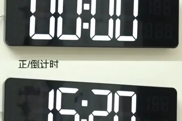 Jam Dinding Timer Sonifer 39×13 cm, Digital Countdown Akurat