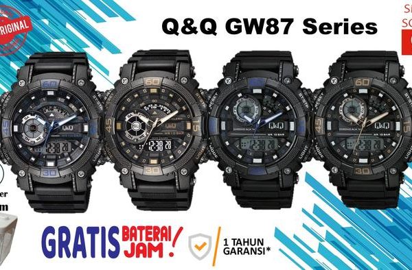 Jam Tangan Pria Q&Q GW87J Tanggan Jam Tangan Elegan dan Tangguh