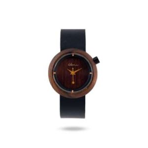 jam-tangan-kayu-pandora-rosewood-cokelat-gelap-yang-elegan